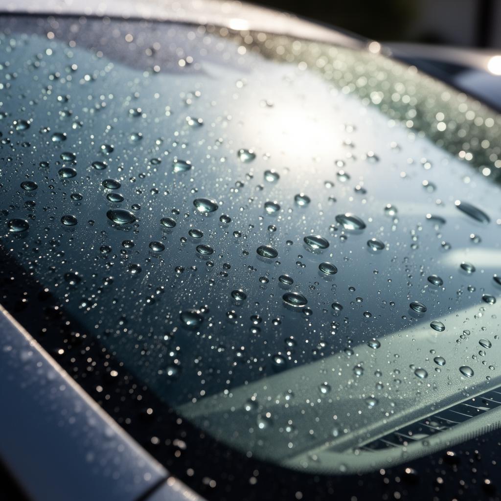 Ceramic Coating — Windows & Glass service — Hydrophobic coating on all windows and glass for better visibility in rain and easier cleaning.