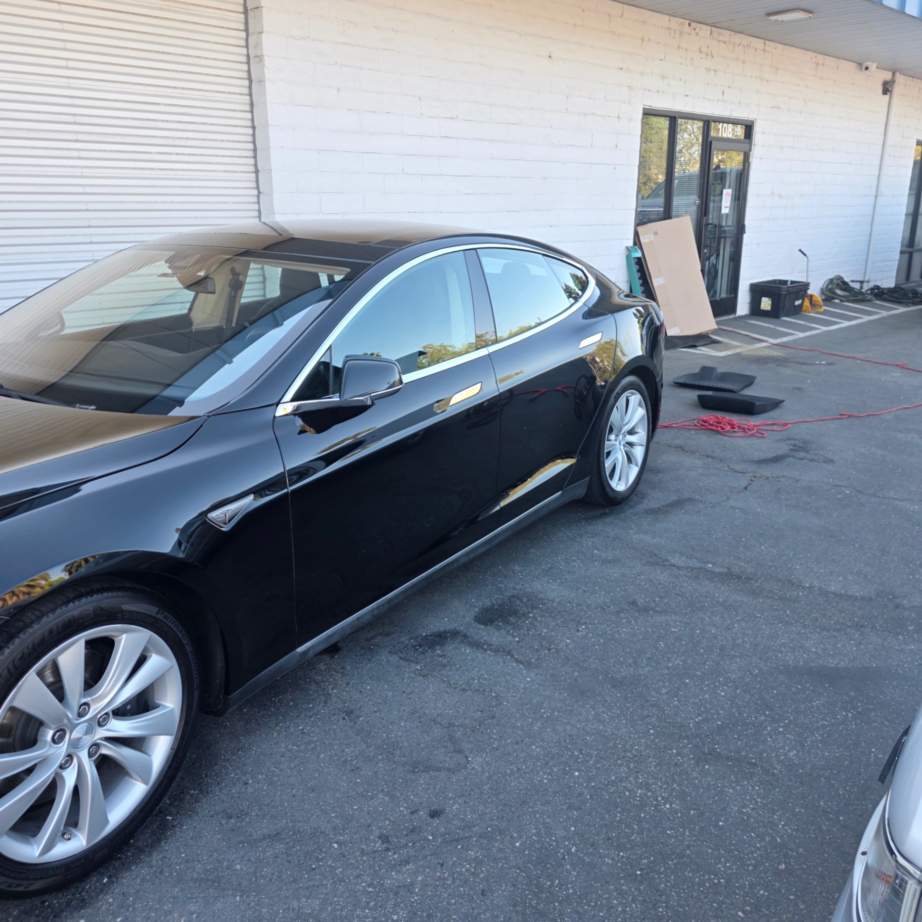 Detail X mobile detailing job — final walk-around after full detail